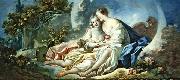 Jean Honore Fragonard Jupiter and Kallisto oil on canvas